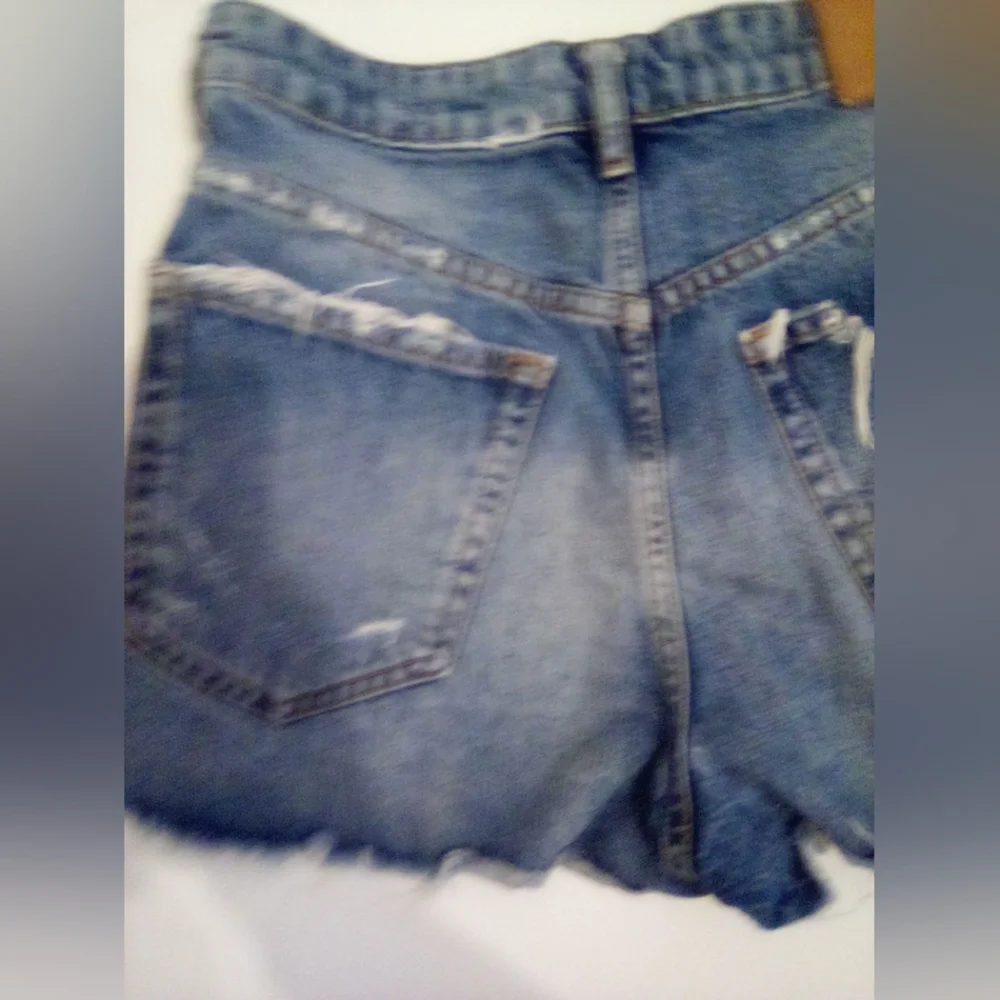 Zara The HW Short Size 4 Distressed Casual Summer Vacation